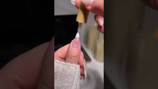 how to do the apex method with dip nails 💅🏻🤍 #dipnails #nailtutorial #shorts pt. 1