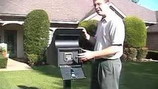 Secure Mail Vault Keyless Locking Mailbox with post 20308