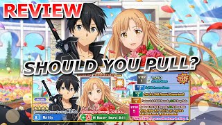 [SAOIF] THE WORST BANNER EVER? | Kirito \u0026 Asuna's Wedding Anniversary Order | Banner Review