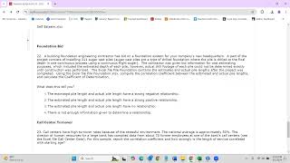 Analysis Assignment 3 (EXCEL)