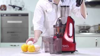 SKG Slow Juicer-60 RPM - The secret to the best juicing