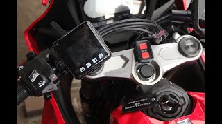 CBR650R VSYSTO P6F ドラレコ設置方法と走行動画