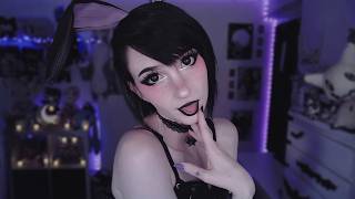 asmr ☾ do what the goth bunny says 🐰🖤 (or face the consequences)