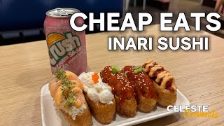 Cheap eats Inari seafood Sushi Vancouver Canada (Grab N go)