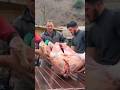 Roasting a Huge Bull on a Steel Spit _ Tasted!#the #best #meet #cooking #injoy #test #shorts #video