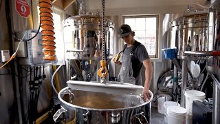 Brewing large in small spaces -- opening a craft microbrewery taproom with a sma