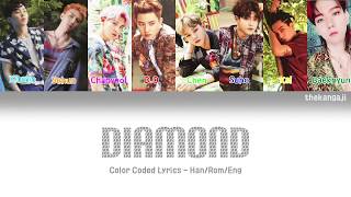 EXO (엑소) Diamond - COLOR CODED LYRICS [Han+Rom+Eng]