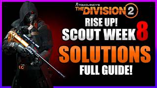 Manhunt Scout 8 All Objectives Solved! Full Guide! | The Division 2