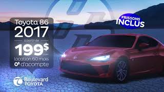 La Toyota 86 chez Boulevard Toyota: Un grand frisson !