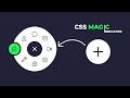Animated Circular Menu Magic Indicator | Using Html CSS & Javascript