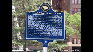 Will Brown Historical Marker Unveiling Ceremony