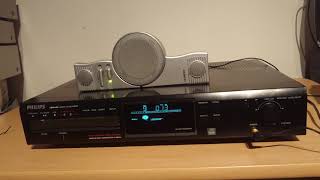 Philips CDR 600 CD Player Recorder - Demo with sound