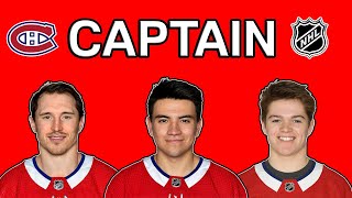 WHO'S THE NEXT HABS CAPTAIN? Montreal Canadiens Rumors & News 2022 NHL Habs