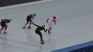 【国体ｽﾋﾟｰﾄﾞｽｹｰﾄ2021 】少年女子 1500m 予選-2(4KｳﾙﾄﾗHD) 2021.1.28