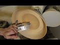 making a wooden lampshade