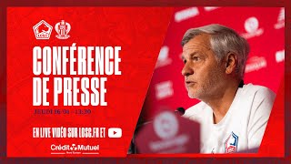 Suivez la conférence de presse avant #LOSCOGCN avec le Crédit Mutuel Nord Europe 🎙️