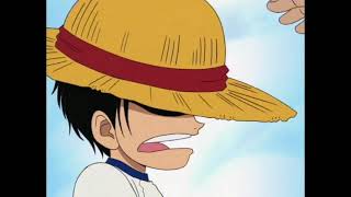 Shanks Gives Luffy His Straw Hat