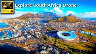 Explore South Africa - 4K UHD Drone Video with Relaxing Music