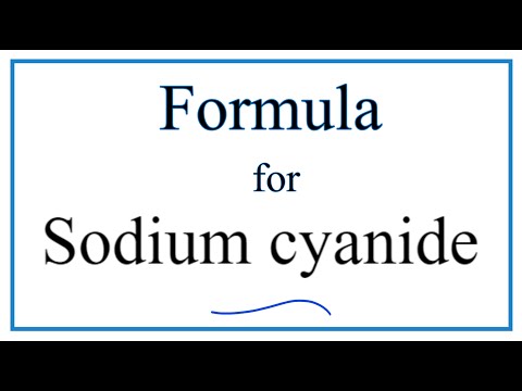 What is the formula for gallium cyanide?