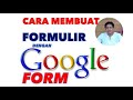 Cara membuat Google Form | 2020 | Dr. Edy Winarno |