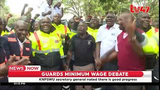 Security guards want implementation of KSh30,000 minimum salary