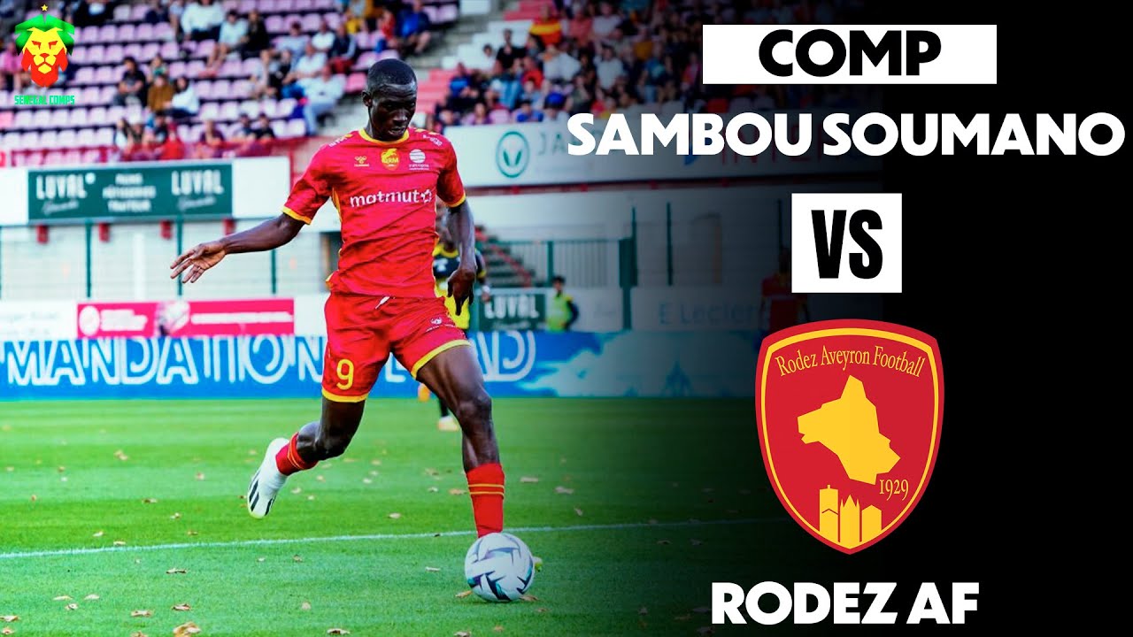 Sambou Soumano Vs Rodez AF | 1 But - YouTube