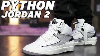 Air Jordan 2 Python Review and On Foot