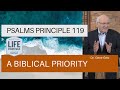 Psalms Principle 119: A Biblical Priority (Psalm 119:121-128)