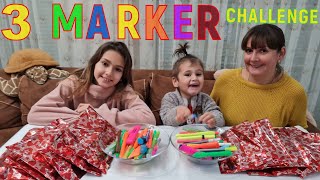 3 marker challenge yeni kuralları