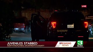 2 teens stabbed at North Highlands birthday party after fight involving adults