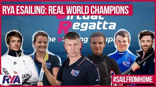 eSailing Real World Champions at Virtual Regatta - Olympic Silver Medallists and National Champs