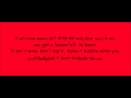Hell On Wheels Brantley Gilbert Lyrics On Screen