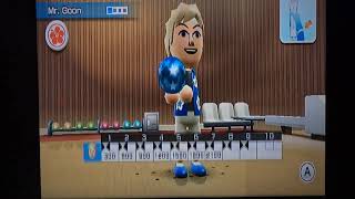 Wii 100 Pin Bowling Perfect Game #261