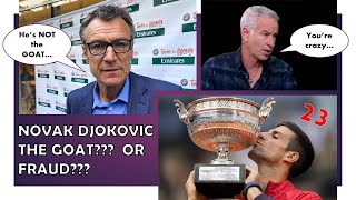 Novak Djokovic UNDISPUTED Tennis GOAT???