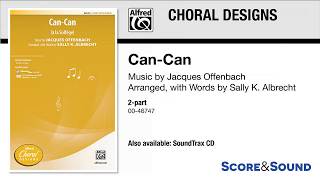 Can-Can (à la Solfège), arr. Sally K. Albrecht – Score & Sound