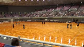 第６０回大阪府剣道優勝大会　－　 演武