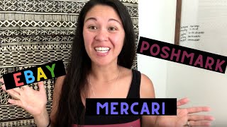 Ebay vs Poshmark vs Mercari | Where is the best place to sell online?