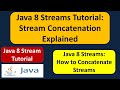 Java 8 Streams Tutorial: Stream Concatenation Explained | Streams in Java 8