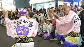 輪踊り「初台商盛会初台連（鳴り物：江戸歌舞伎連）」第48回初台阿波踊り大会（2017.9.23）