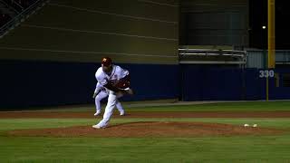 Bradin Hagens Slow Motion Pitching Mechanics