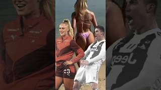 Alisha Messi Or Ronaldo ?🔥#shorts