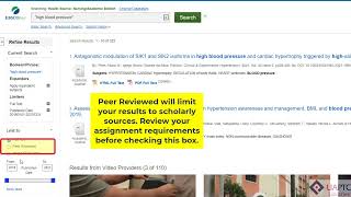 Health Source Nursing Academic database