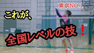 【バドミントン】ソフトテニス日本ﾘｰｶﾞｰＶＳバドミントン東京ＮＯ 1が対決したら