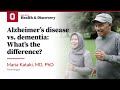 Alzheimer's disease vs. dementia: What's the difference? | Ohio State Medical Center