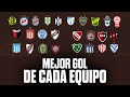 EL MEJOR GOL DE CADA EQUIPO DE LA LIGA PROFESIONAL ARGENTINA 2021