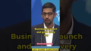Sundar Pichai's advice for all Entrepreneurs! #shorts