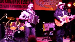 Dwayne Verheyden \u0026 Flaco Jimenez Tejano Conjunto Festival 2013 may San Antonio(1)