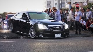 【車高短 クラウン マジェスタ】 StanceNation 2015 Tokyo G Edition スタンスネーションJAPAN　車高短 シャコタン Lowered exhaust low car