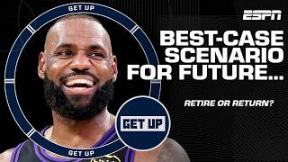 LeBron James addresses his NBA future and becoming a free agent after his 23rd season | Get Up