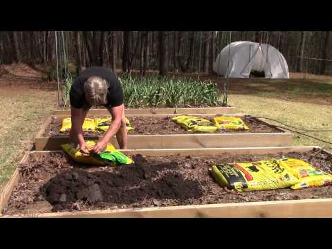 Spring Garden Raised Bed Preparation Spring Garden Raised Bed Preparation